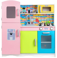 DTY7834 - מטבח מעץ צבעוני לילדים דגם עמית,צעצועץ