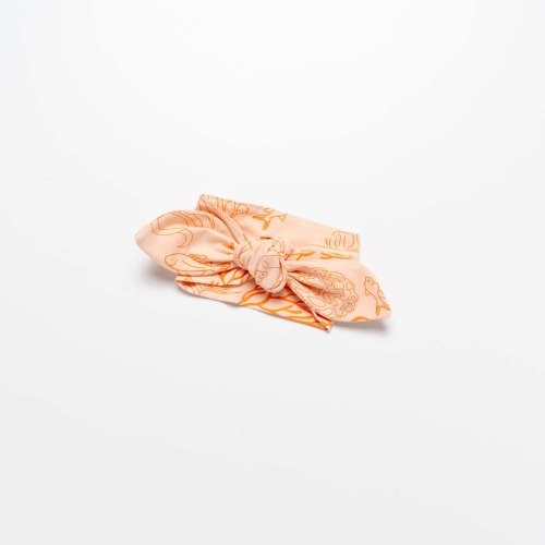 סרט קשירה לשיער MOINOI ורוד סלמון