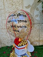 מארז לב פורח - חצי פררו וחצי פרחי סבון