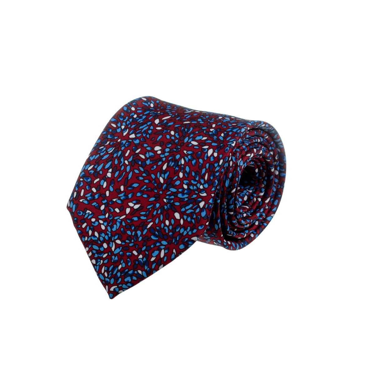 עניבה זיקוקים אדום- כחול