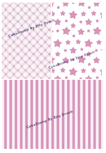 3 שקפי טרנספר - רקע תינוקות