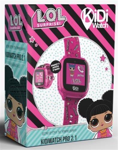 Kidiwatch שעון GPS חכם לילדים עם סים מובנה  PRO 2.1 עמיד במים LOL