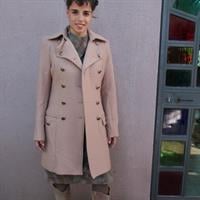 מעיל צמר יד שנייה מידה M