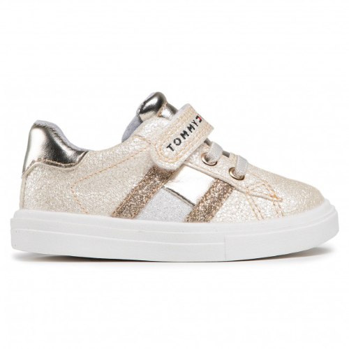 סניקרס זהב נצנץ TOMMY HILFIGER 20-29