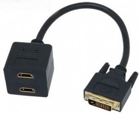 קופסת מיתוג HDMI Splitter 2 Port Full HD 1080p 4K