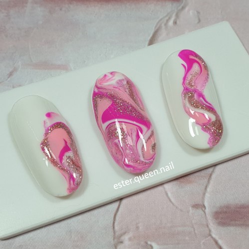 עיצוב מרבל שיש ורוד