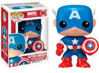 בובת פופ captain america