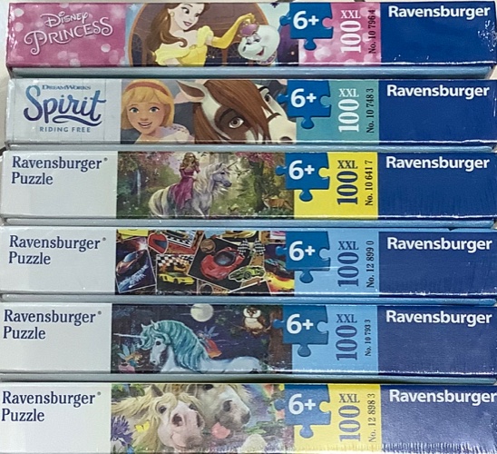 Ravensburger- מגוון פאזלים 100 חלקים