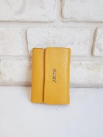 ארנק דמוי עור חרדל 4055