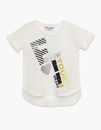 חולצה בנות  טריקו  FOLLOW