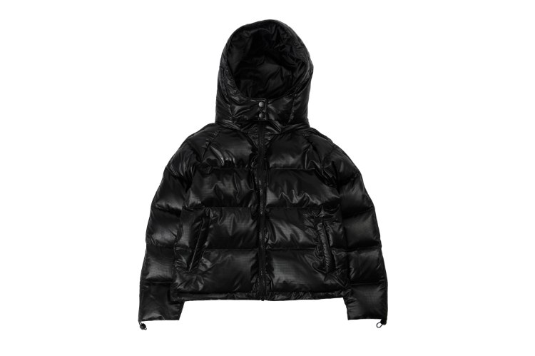 מעיל FILA נערות הדפס שחור 6-16