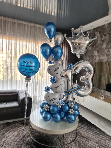 מעמד יוקרתי וענק - כולל איחולים ובלון זכוכית מושלם