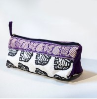 קייס לעפרונות ואיפור-סגול