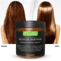 מסכת שמן ארגן להזנה אינטנסיבית ושיקום השיער