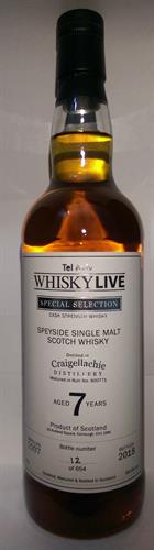 Whisky Live Tel-Aviv Craigellachie 7 y.o