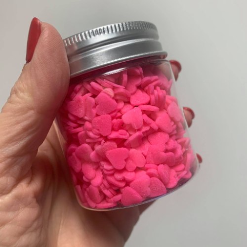 מקסי מיקס סוכריות לב ורודות חג אהבה - כשרות בד"צ