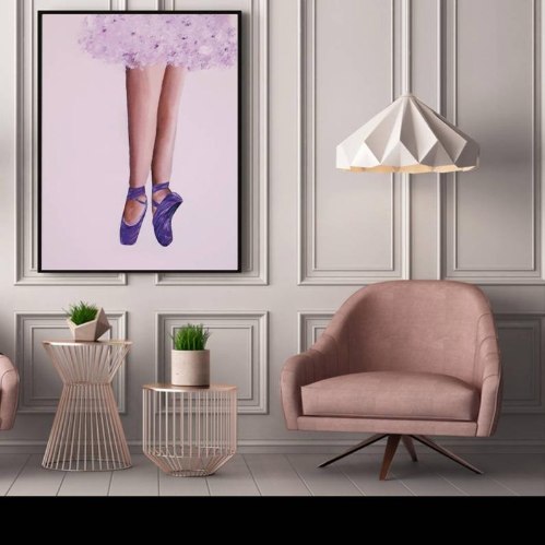 בלרינה בסגול