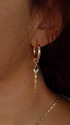 עגילי זהב בילי