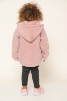 גקט פליז לבבות בנות