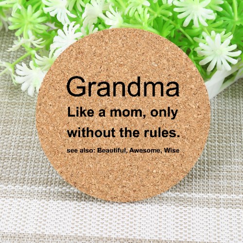 Grandma coaster