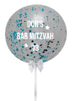 בלון שקוף כדוריות