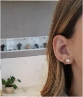 עגילי יהלום 0.85 קראט