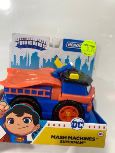 רכב סופרמן אורות וצלילים