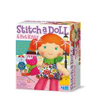 תפירת בובה אופנתית עם ארנב - 4M