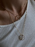 שרשרת דומיניק זהב