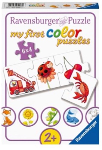 פאזל פעוטות חיות וצבעים