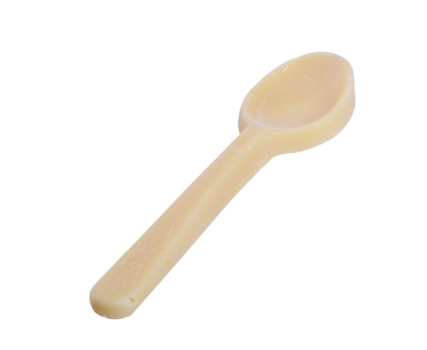 פטיפור שוקולד פרווה כפית גדולה לבן 288 יח'