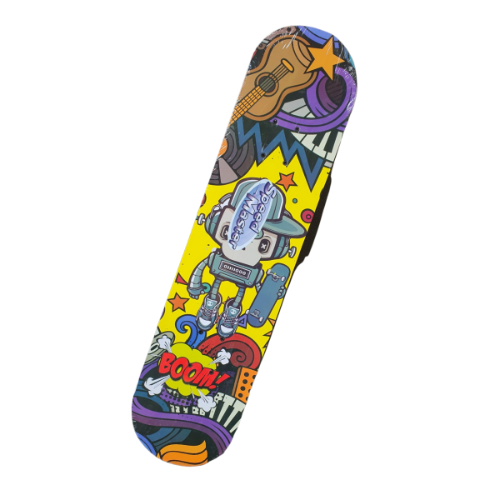 SKATEBOARD | סקייטבורד - הדפס MECHANI BOOM
