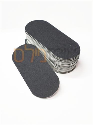 מדבקות חד פעמיות למשייף כף רגל רחב 25 יח