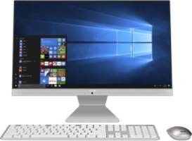 מחשב All-in-One ללא מסך מגע Asus Vivo AiO V241EAK-WA006M - צבע לבן/כסוף