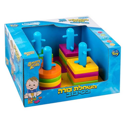 השחלת צורות בסיבוב