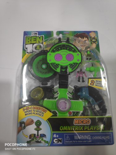 בן 10 סט משחקים ירוק