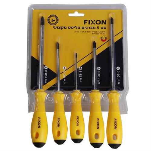 סט 5 מברגים פליפס מקצועי