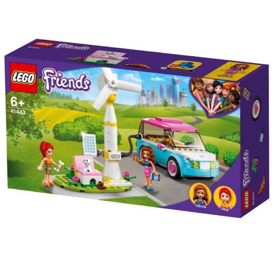 לגו 41443-המכונית החשמלית של אמיליה