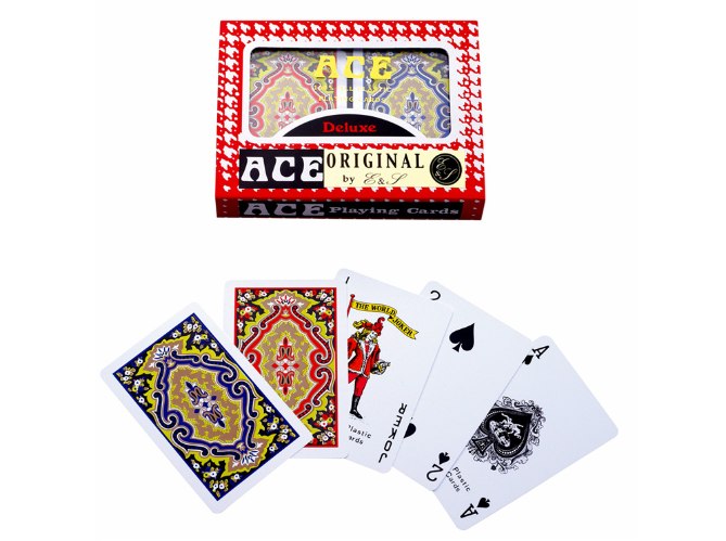 קלפים 100 אחוז פלסטיק