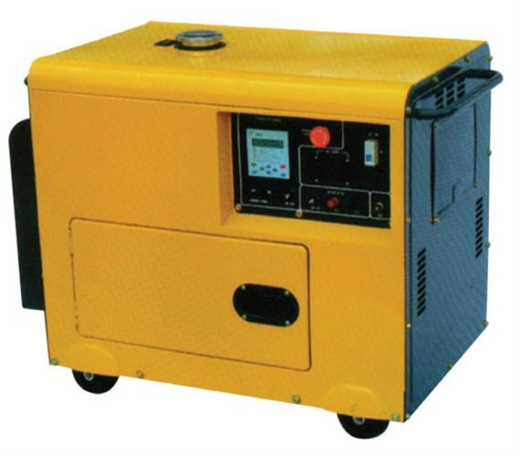 גנרטור דיזל מושתק חד פאזי Karnaf-Lutian 7KW