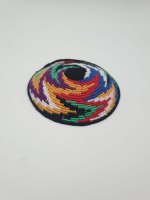 כיפה צבעונית דגם זגזג