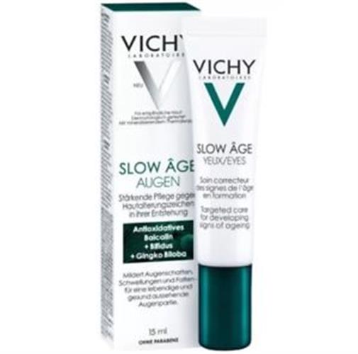 VICHY סלואו אייג' – קרם עיניים להפחתת מראה סימני הגיל 15 מ"ל