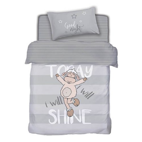 סט מלא יחיד או מיטה וחצי דגם קומיקס