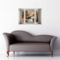 חלון בנישה המפל בנחל