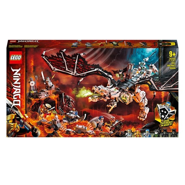 LEGO 71721 NINJAGO הדרקון של מכשף הגולגולת