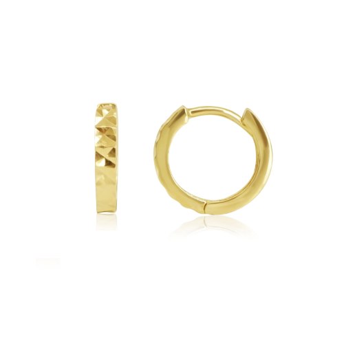 עגילי חישוק חריטת לייזר 1.5 ס"מ