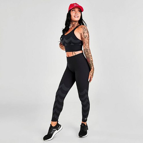 טופ ADIDAS שחור/אפור