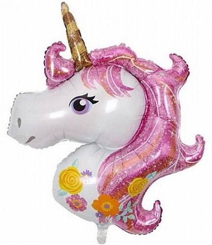 בלון חד קרן ורוד