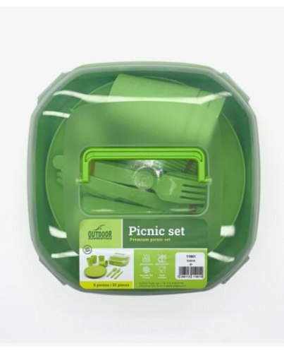 סט כלים לפיקניק 6 אנשים