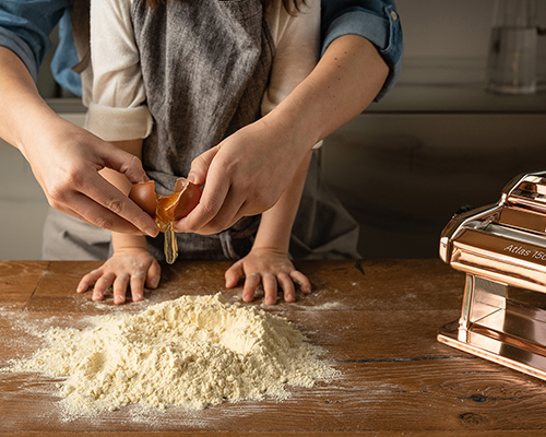 הכנת בצק לפסטה טרייה